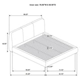 Mokena - Upholstered Platform Bed