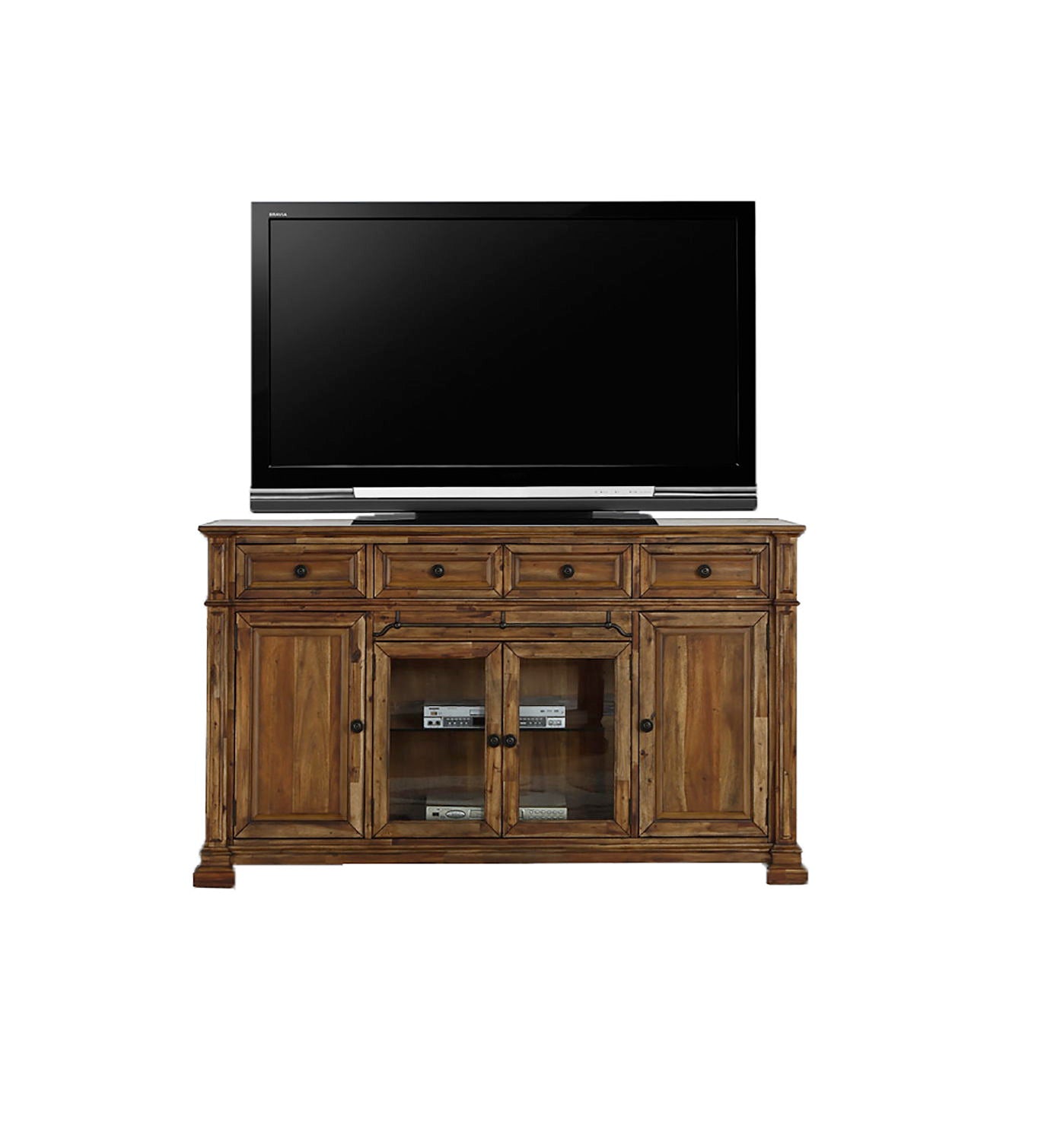 Barclay - TV Stand Console - Rustic Acacia