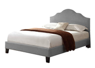 Kopa - Upholstered Bed Gray Queen by Wallace & Bay | Bel Furniture