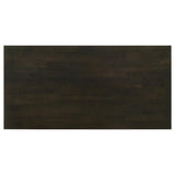 Rachelle - 3 Piece Rectangular Coffee Table Set - Deep Merlot by CoasterEssence | Bel Furniture