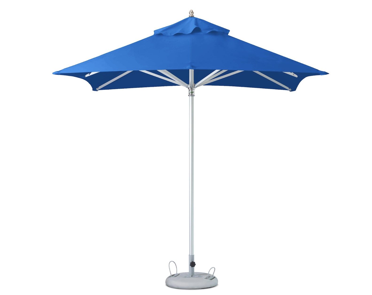 Polyester Square Market Patio Umbrella - Blue