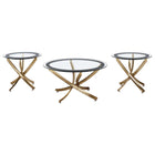 Brooke - Round Coffee Table Set