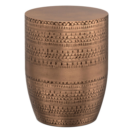 Johnsen - Handcrafted Large Metal Accent Table - view 20