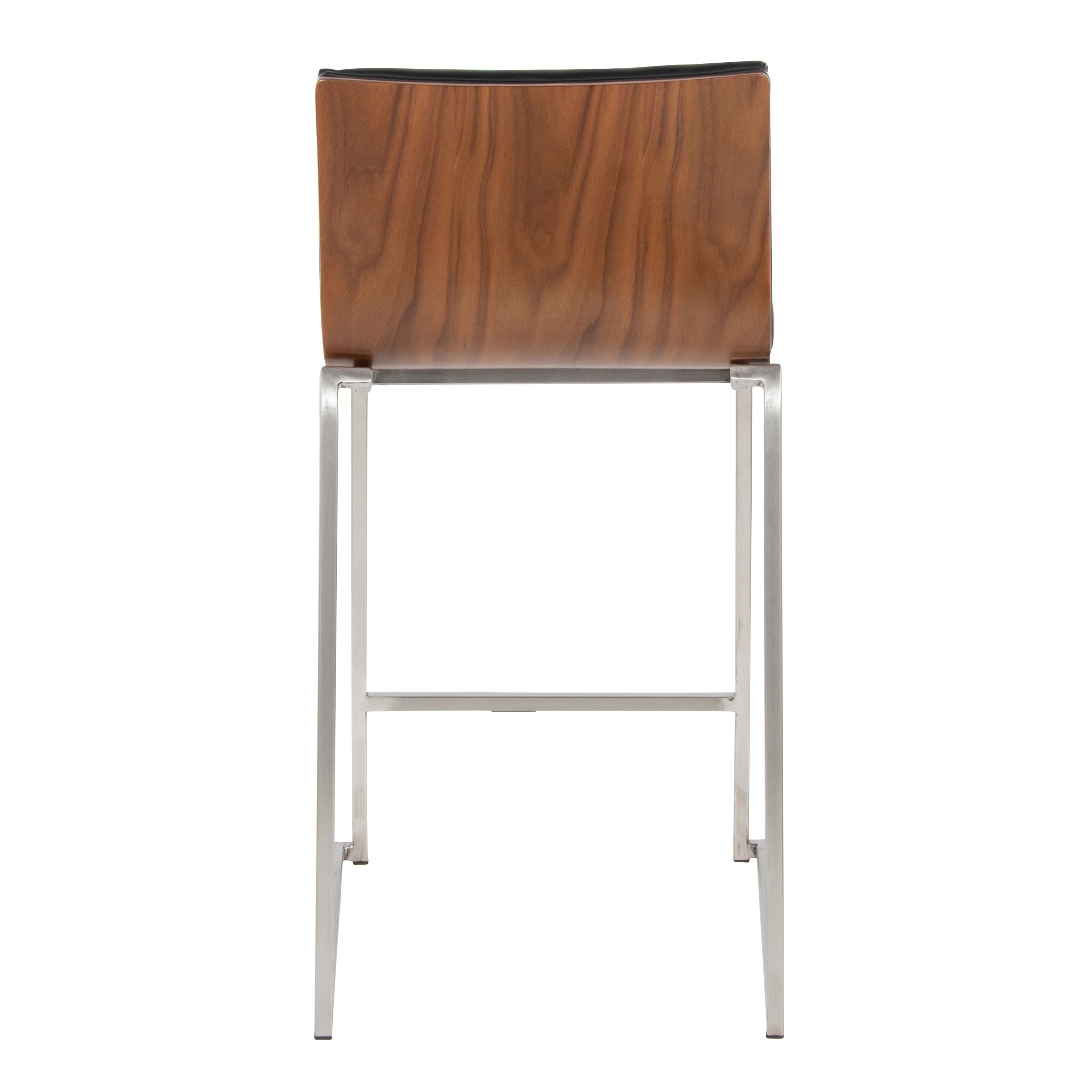 Mason Mara - Contemporary Fixed Height Counter Stool (Set of 2)