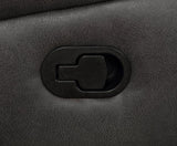 Lawrence - Upholstered Padded Arm Reclining Loveseat - Charcoal by CoasterEveryday | Bel Furniture