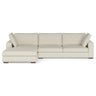 Charlie - Upholstered Deep Seater Sectional Sofa Beige Left Arm Facing by Simpli-Home | Bel Furniture