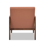 Kenneth - Modern Transitional Lounge Accent Chair - Brown by Jennifer Taylor Home | Bel Furniture