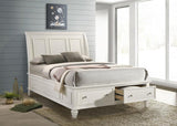 Sandy Beach - Storage Sleigh Bed by CoasterEssence | Bel Furniture