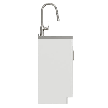 Darwin - Deluxe Laundry Cabinet With Pull-Out Faucet And Stainless Steel Sink - view 20