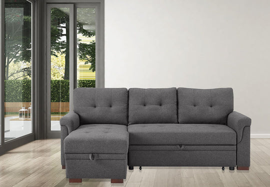 Destiny - Reversible Sleeper Sectional Sofa With Storage Chaise