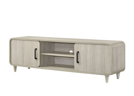 Nyomi - TV Stand - White by Crown Mark | Bel Furniture