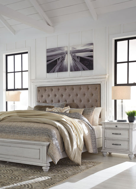 Kanwyn - Upholstered Panel Bed - view 17