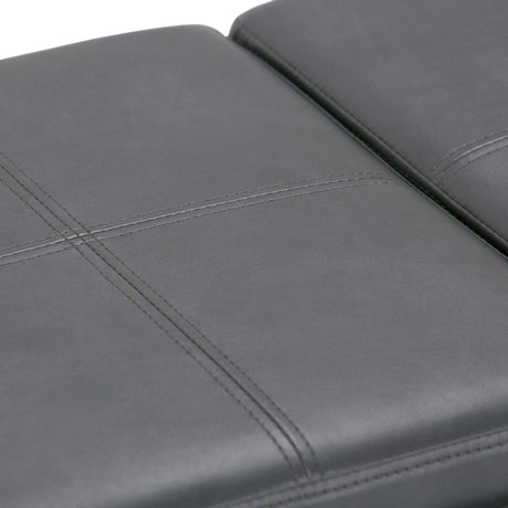 Avalon - Upholstered Storage Ottoman by Simpli-Home | Bel Furniture