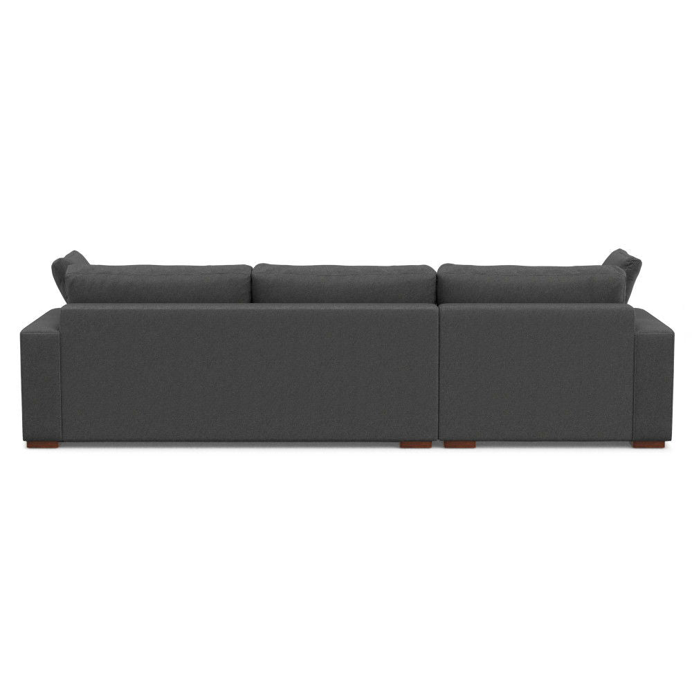 Charlie - Upholstered Deep Seater Sectional Sofa by Simpli-Home | Bel Furniture