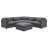 Hobson - Upholstered Modular Sectional Sofa Gray by Coaster Fine Furniture | Bel Furniture