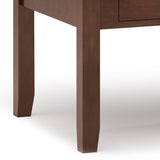 Artisan - Lift Top Coffee Table - Russet Brown by Simpli-Home | Bel Furniture