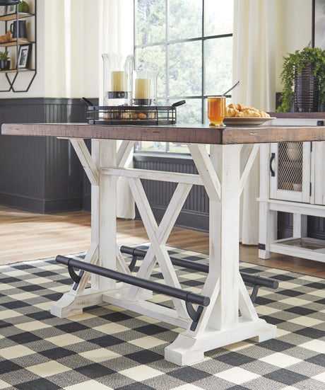 Valebeck - Counter Height Table Set by Signature Design by Ashley® | Bel Furniture