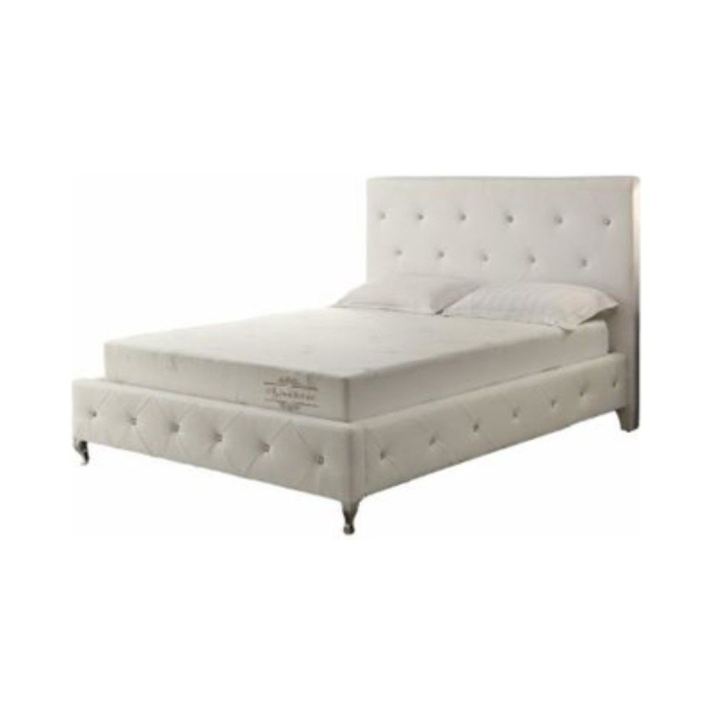 Full Aloe Vera Infused Memory Foam Mattress - White