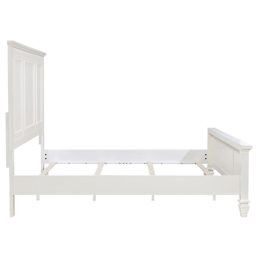Sandy Beach - 63" Panel Bed with High Headboard by CoasterEssence | Bel Furniture
