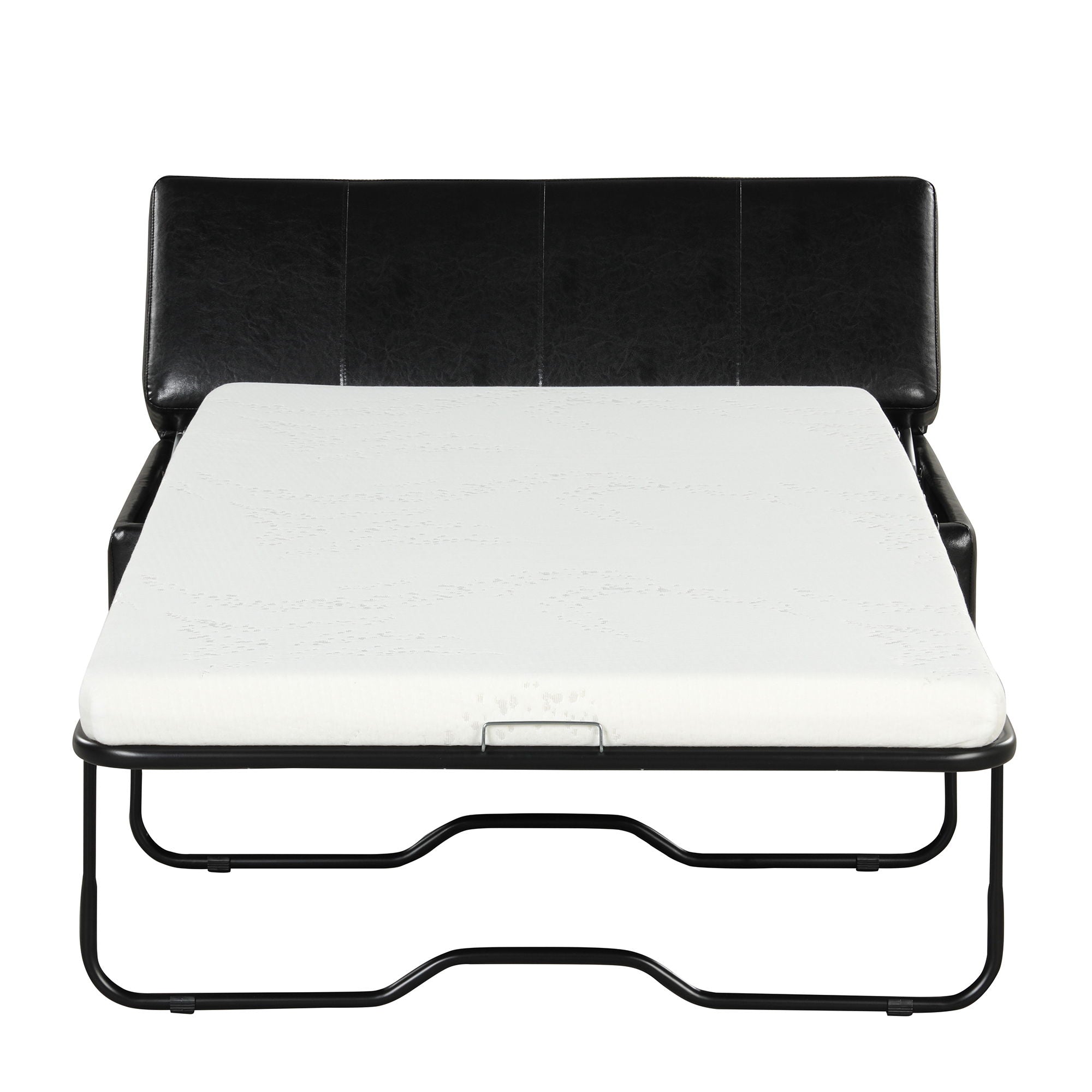 Twin Size Folding Ottoman Sleeper Bed With Mattress Convertible Guest Bed