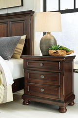 Porter - Dark Brown - Two Drawer Night Stand by Millennium® by Ashley | Bel Furniture