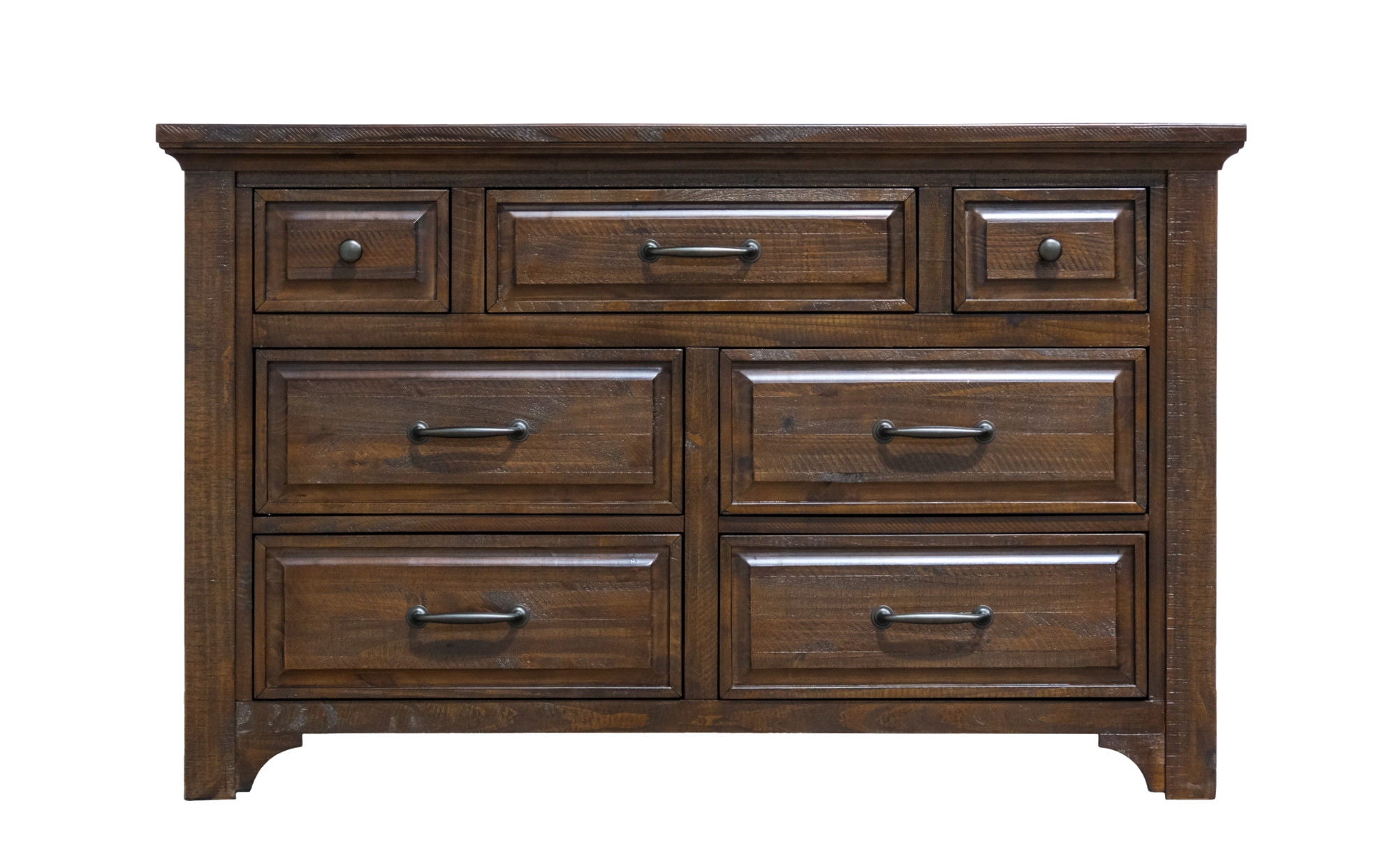 Verna - 7 Drawer Dresser - Brown