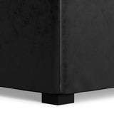 Avalon - Upholstered Square Coffee Table Storage Ottoman