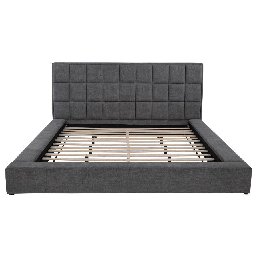 Dreux - Upholstered Panel Platform Bed