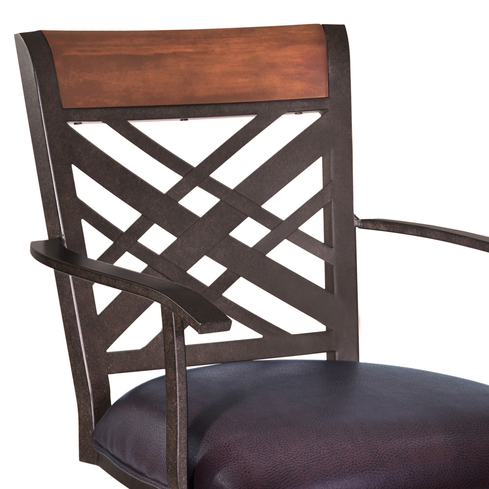 Counter Height Bar Chair - Brown