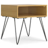 Hunter - End Table - Wood Light Brown by Simpli-Home | Bel Furniture