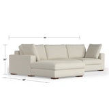 Charlie - Upholstered Deep Seater Sectional Sofa by Simpli-Home | Bel Furniture