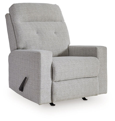 Skillins - Stone - Rocker Recliner by Signature Design by Ashley® | Bel Furniture