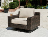 Coastline Bay - Brown - Swivel Lounge W/ Cushion by Signature Design by Ashley® | Bel Furniture
