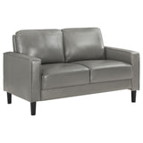 Ruth - Upholstered Track Arm Sofa Set by Coaster Fine Furniture | Bel Furniture
