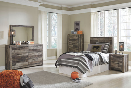 Derekson - Headboard With Bed Frame by Benchcraft® | Bel Furniture