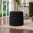 Fuji - Oversized Round Storage Ottoman