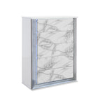 Moon - Chest With LED - White Marble