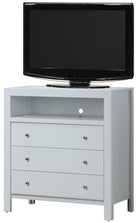 Elegant Transitional Media Chest