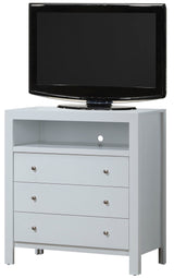 Elegant Transitional Media Chest