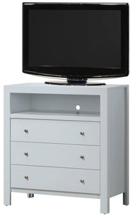 Elegant Transitional Media Chest