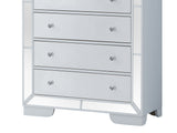 Sleek Contemporary Storage Chest - White