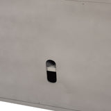 Dauphin - TV Stand Storage Display Console Table - Gray Cashmere by Jennifer Taylor Home | Bel Furniture