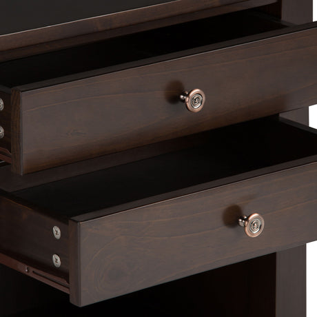Carlton - Bedside Table, Handcrafted by Simpli-Home | Bel Furniture