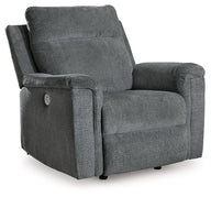 Barnsana - Power Rocker Recliner Dark Gray by Signature Design by Ashley® | Bel Furniture