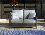 Elite Park - Gray - Loveseat w/Cushion by Signature Design by Ashley® | Bel Furniture