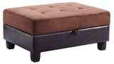 Stylish Storage Contemporary Ottoman