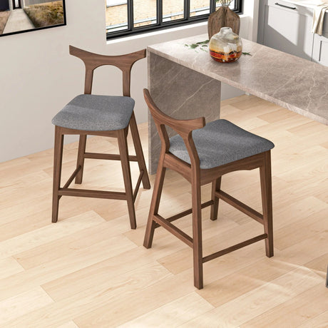 Hester - Upholstered, Square Bar Chair (Set of 2) - view 13