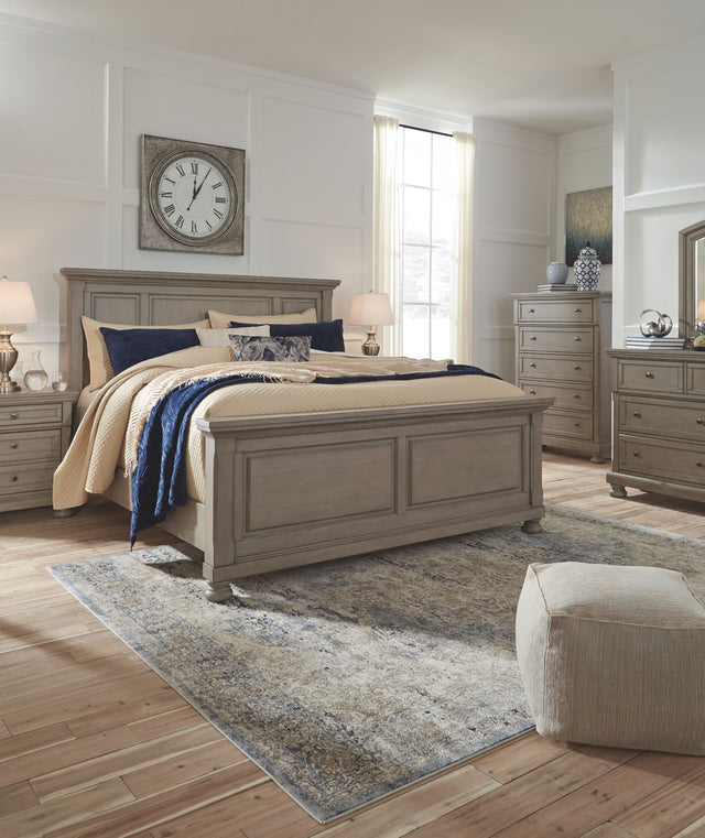 Lettner - Panel Bedroom Set Gray by Signature Design by Ashley® | Bel Furniture