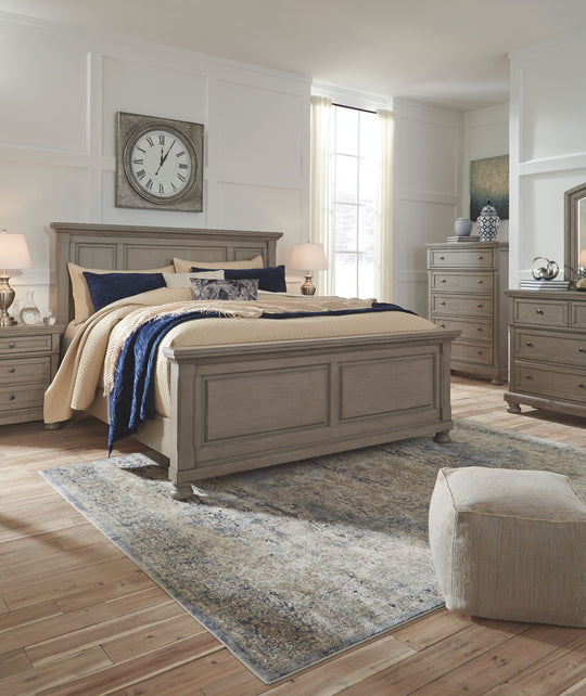 Lettner - Panel Bedroom Set Gray by Signature Design by Ashley® | Bel Furniture