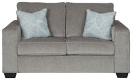 Altari - Stationary Loveseat Gray by Signature Design by Ashley® | Bel Furniture